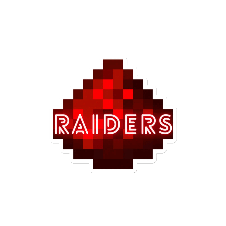 S3 Redstone Raiders Team Magnet product image (2)