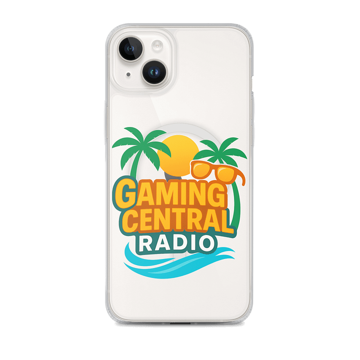 Tropical Vibes iPhone® MagSafe® Clear Case product image (1)
