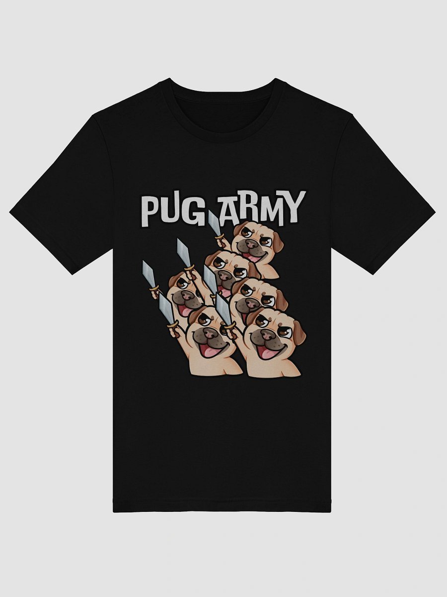 Pug Army - Soft T-Shirt Dark product image (22)