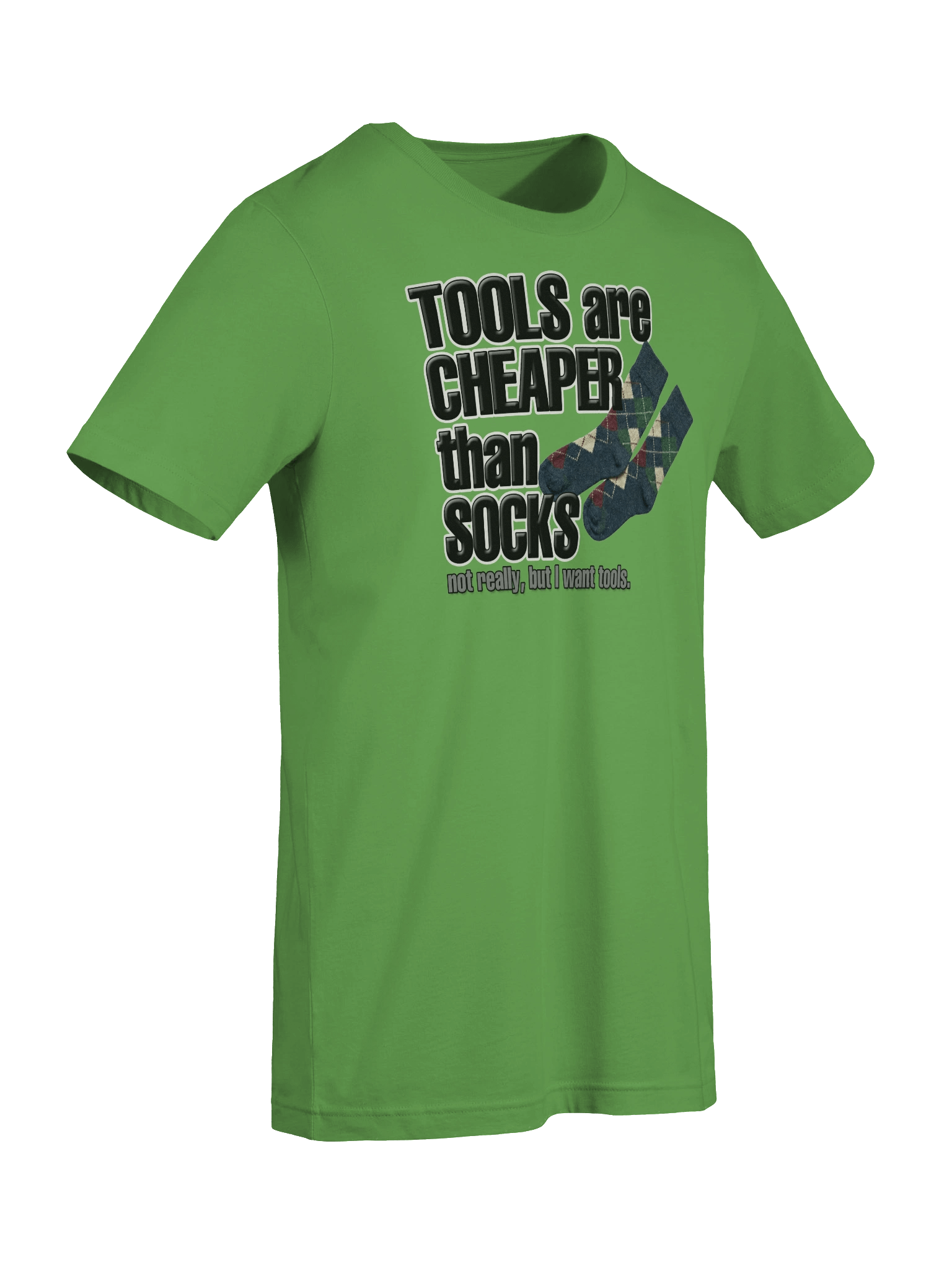 “Tools Are Cheaper Than Socks” Holiday Tee product image (27)