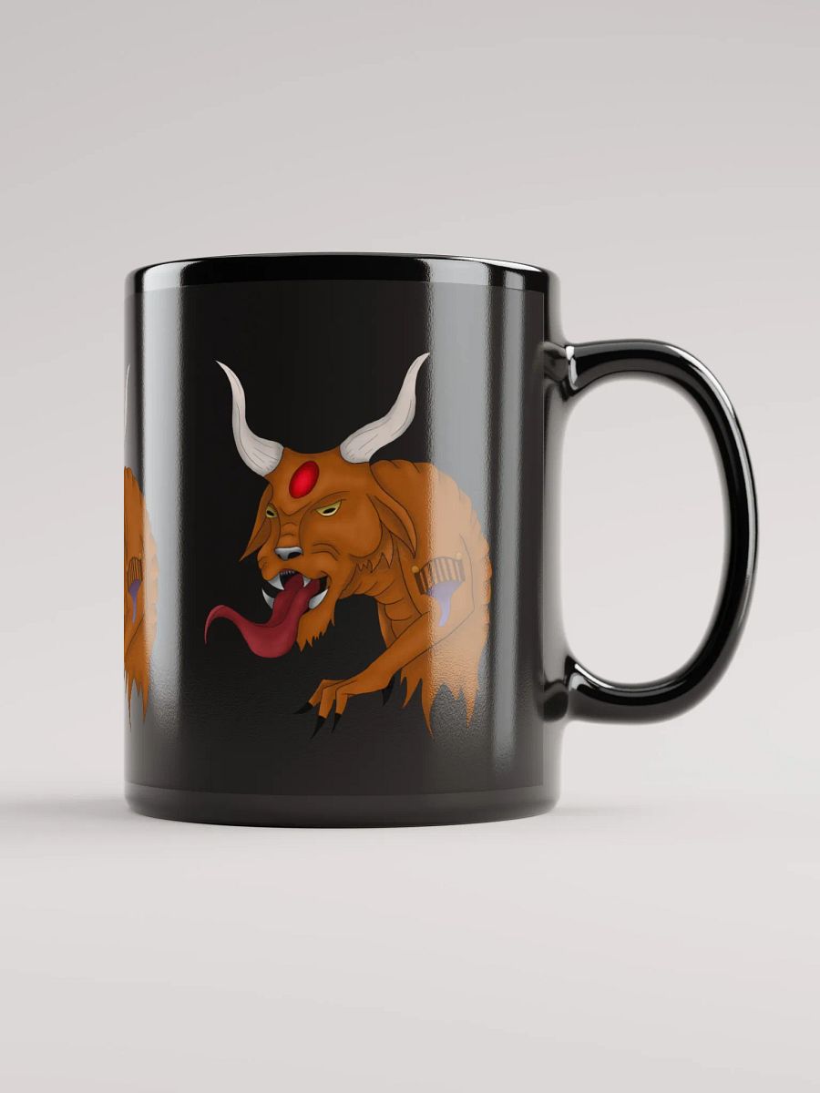 Goat Man (Glossy Black Mugs) product image (2)