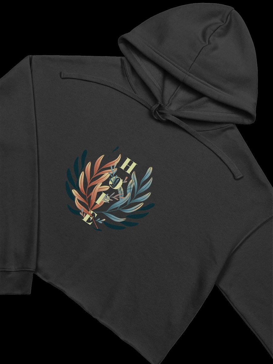 Hopeful Leaves Crop Hoodie product image (12)