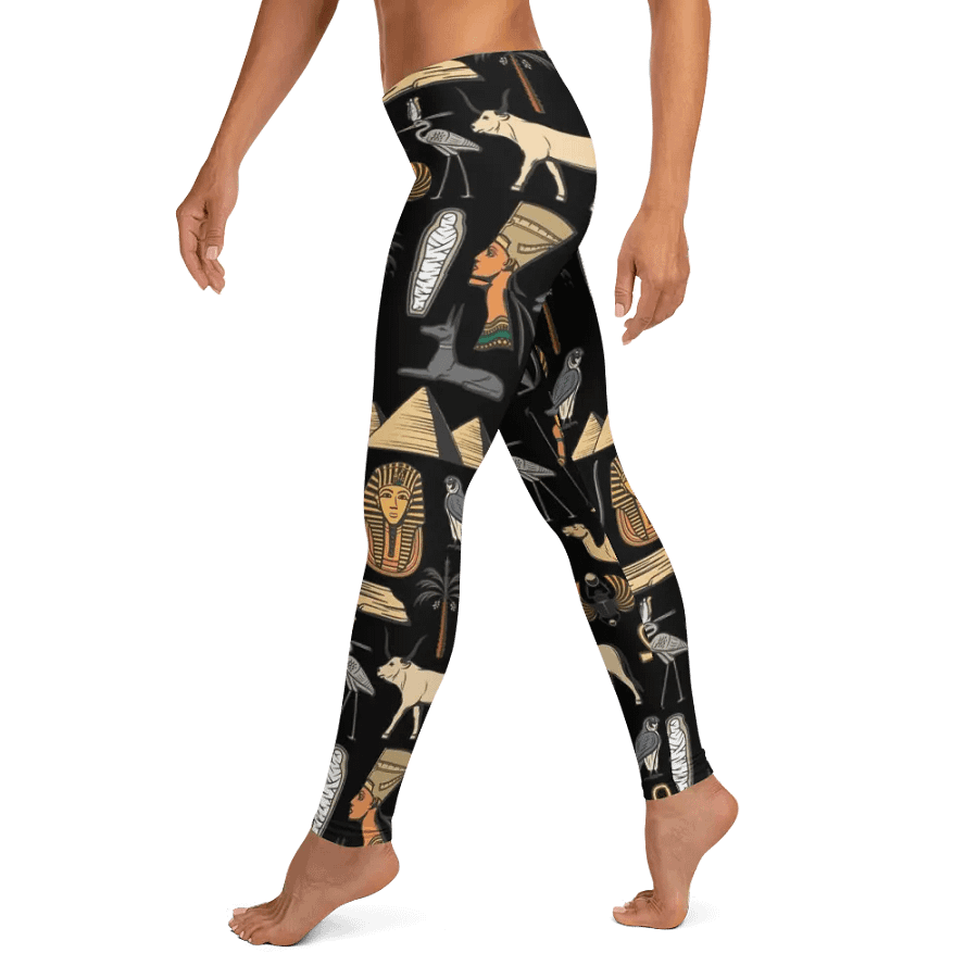 Leggings for Women – Egyptian History Print for Stylish & Cultural Comfort product image (10)