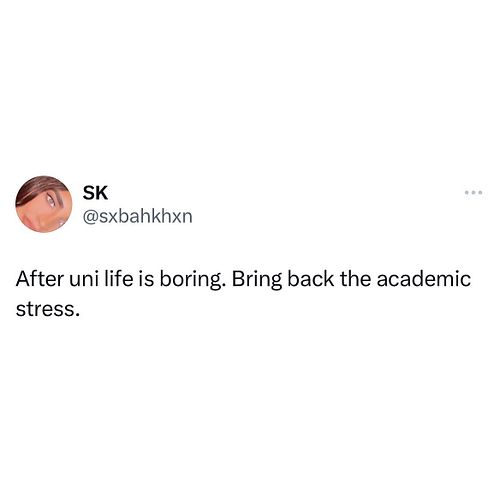 Some students need the stress and pressure to get anything done..... 
DOUBLE TAP ❤️
SHARE THIS 📨
-
Follow@university_.life❤️
...