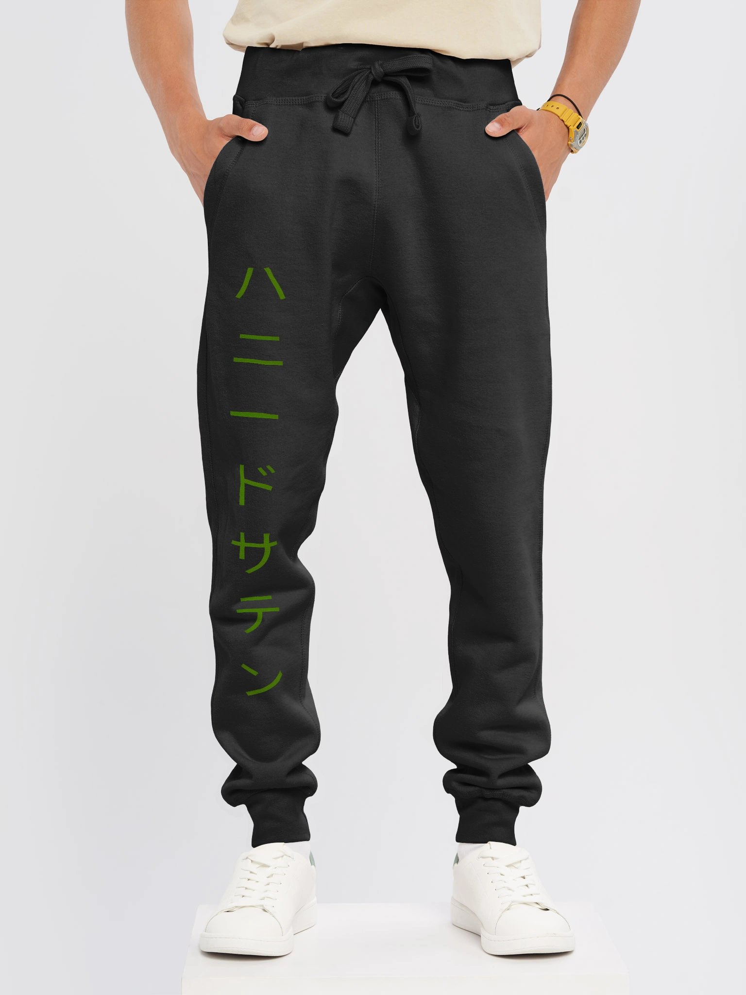 ハ ニ ー ド サ テ ン Joggers product image (2)