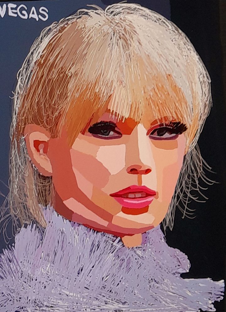 Digital Artwork of Popular Singer Taylor Swift product image (1)