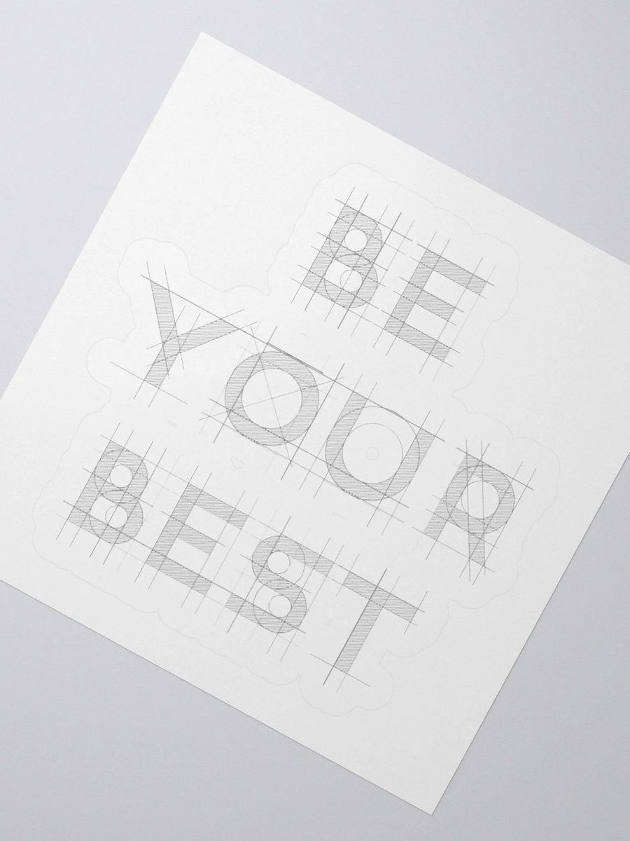 Be Your Best Kiss Cut Stickers product image (6)