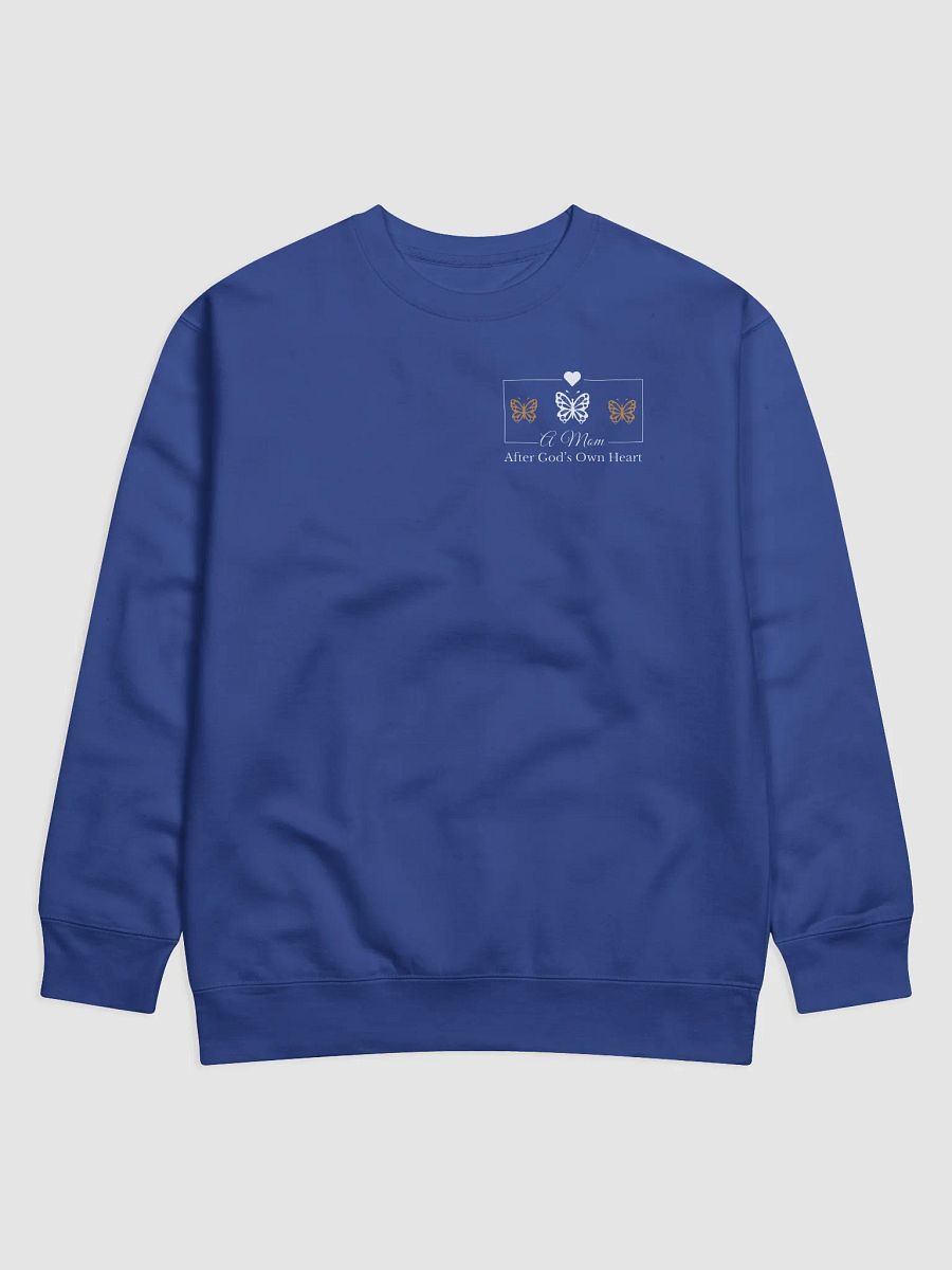 God`s Heart Mom, Heritage Sweatshirt. product image (2)