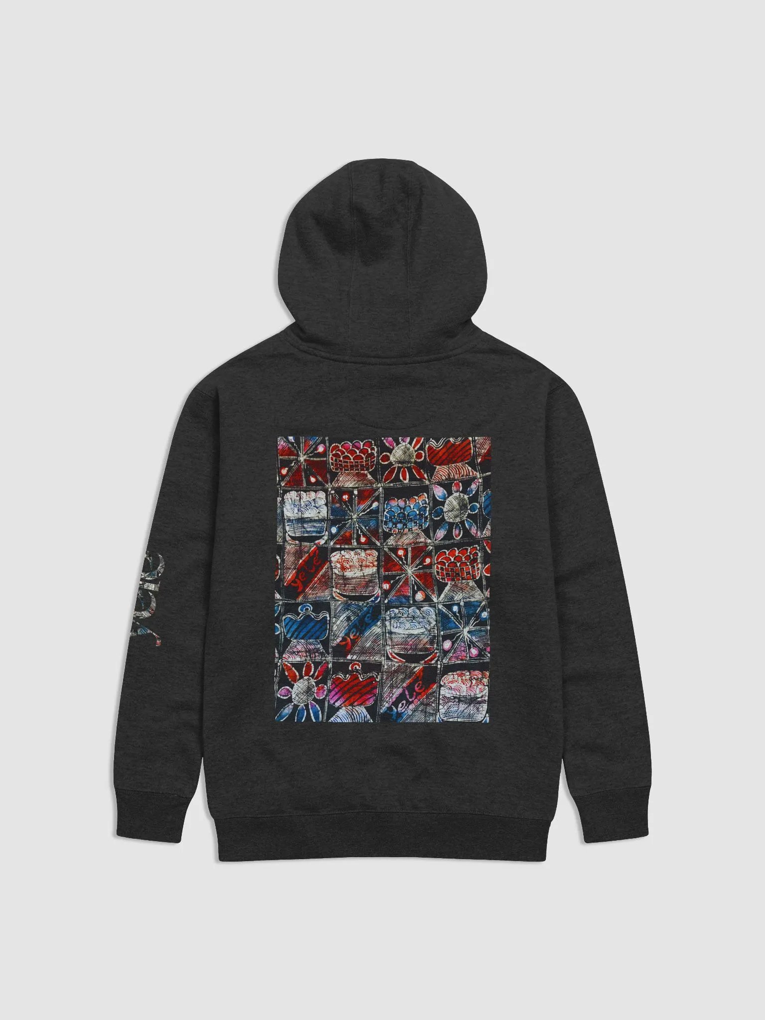 African festivity print hoodie product image (2)