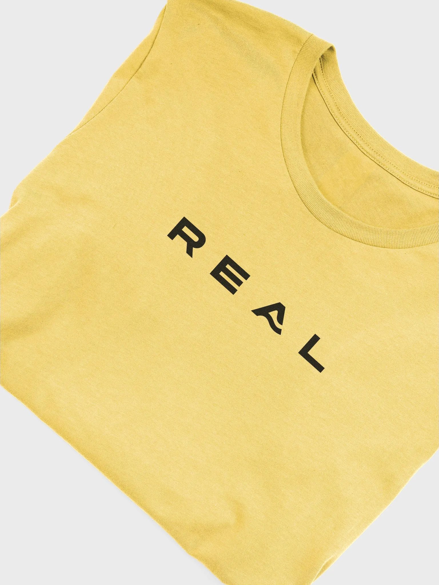 REAL Soft Tee | Yellow product image (4)