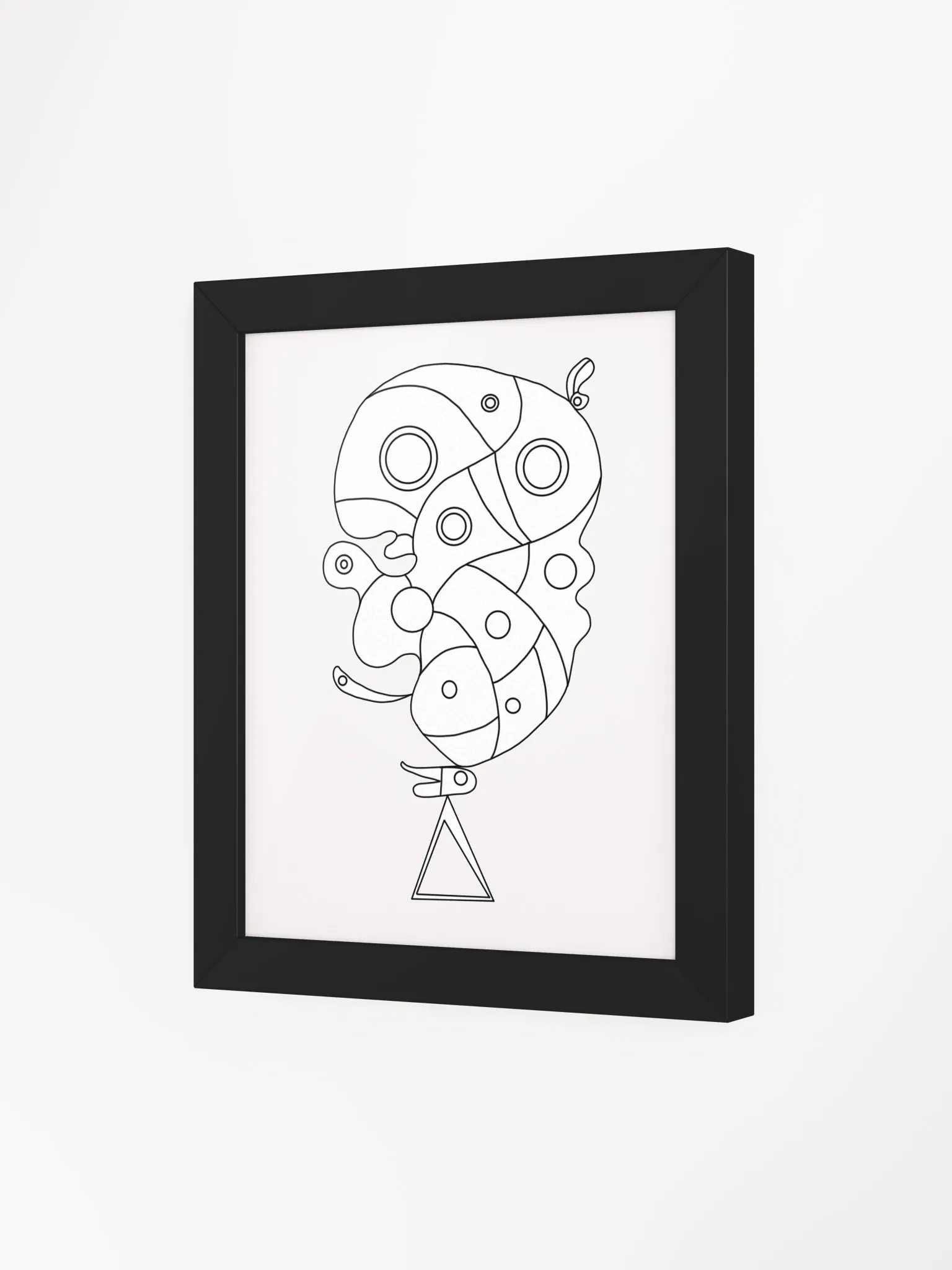 Color-Your-Own Kandinsky's Framed Poster! product image (54)