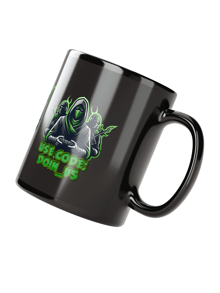Neon Rep Gaming Mug Black product image (2)