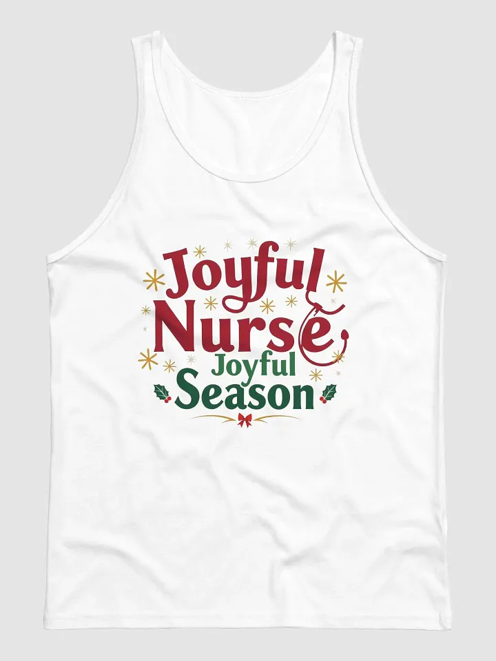 Joyful Nurse Holiday Tank product image (1)