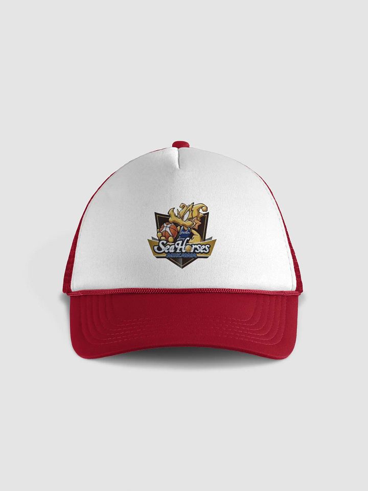 Valucap Foam Trucker Hat SeaHorses Mikawa Crest/Logo product image (1)