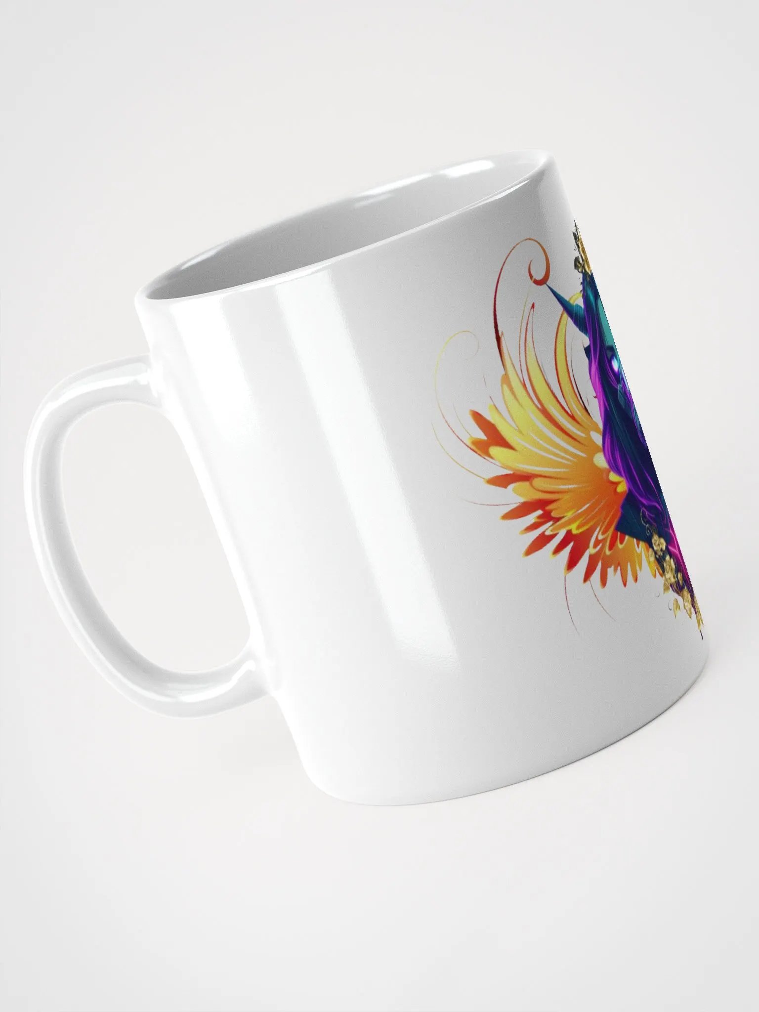 Neon Fantasy Masked Guardian Mug product image (3)