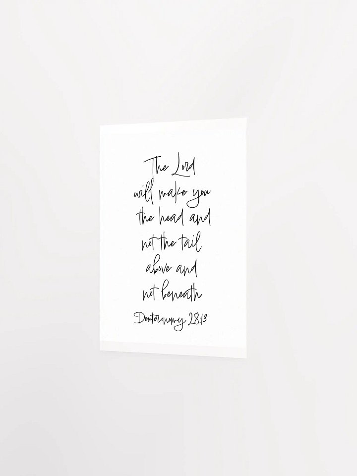 The Head and Not the Tail - Print product image (2)