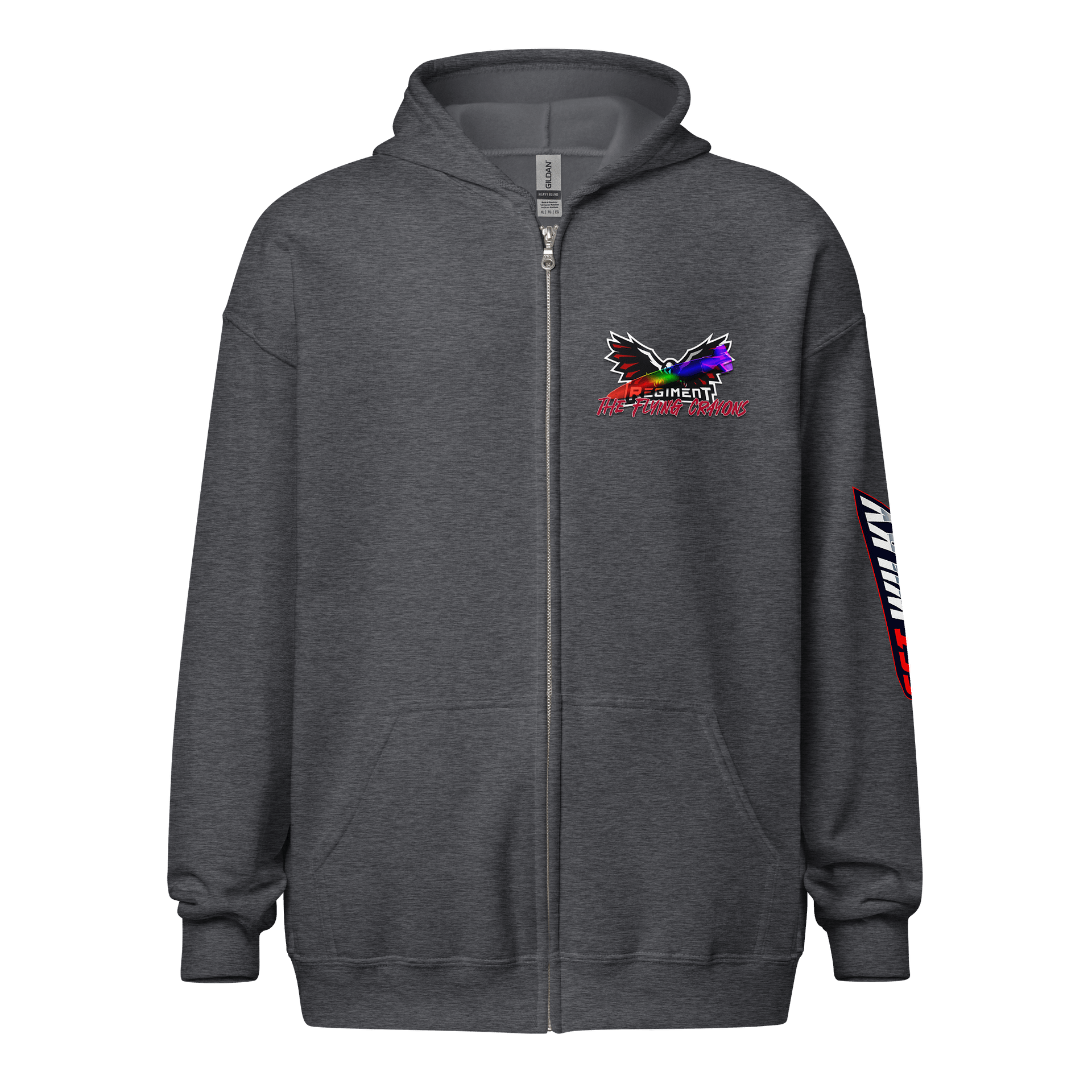 Flying Crayon's Regiment Fundraiser Hoodie (Wilky) product image (9)