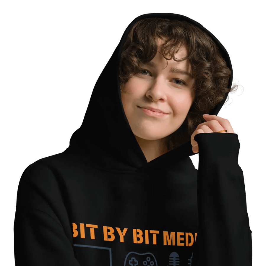 Bit By Bit Media Oversized Hoodie product image (9)