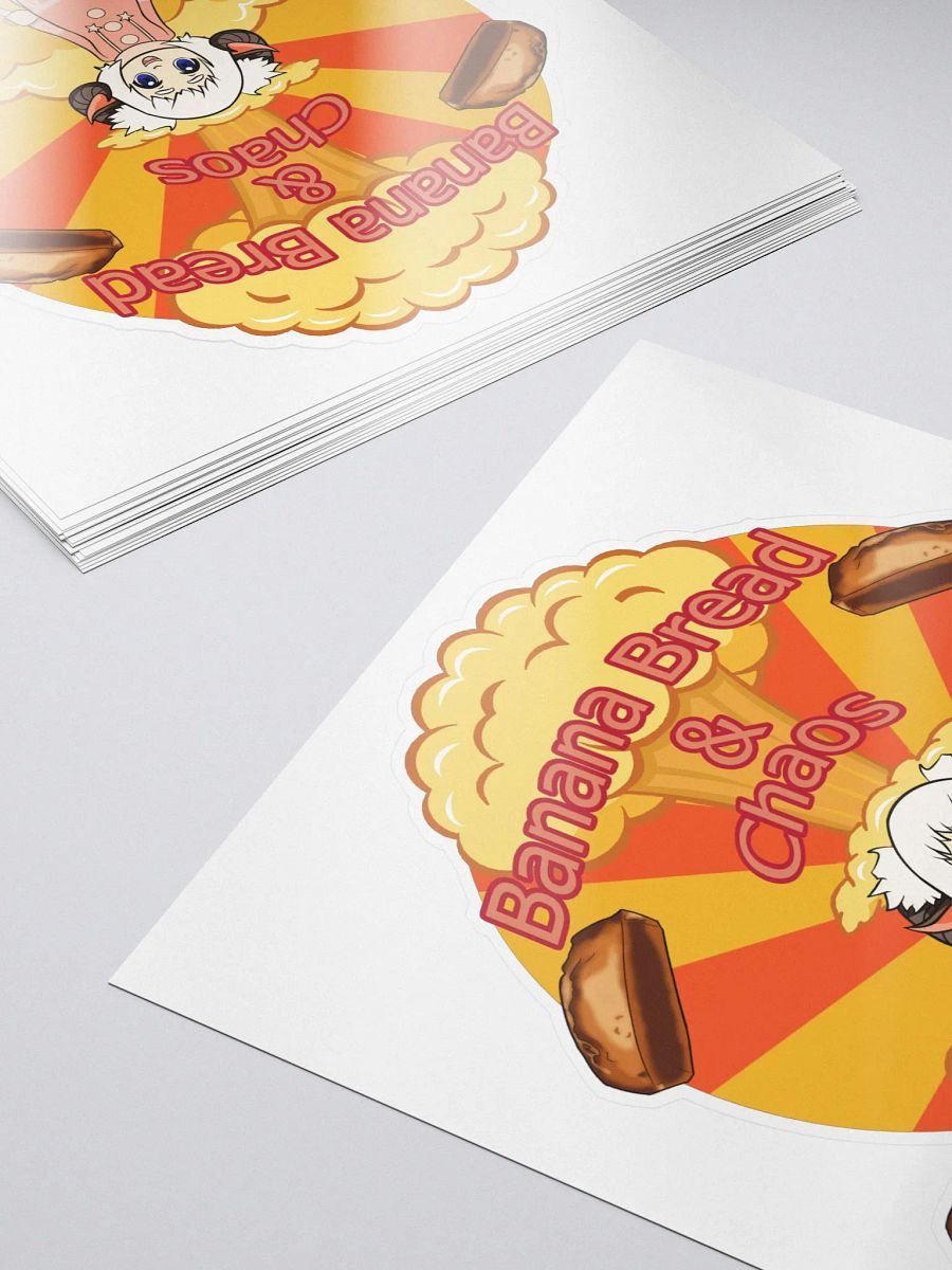 Banana bread & Chaos Stickers product image (5)