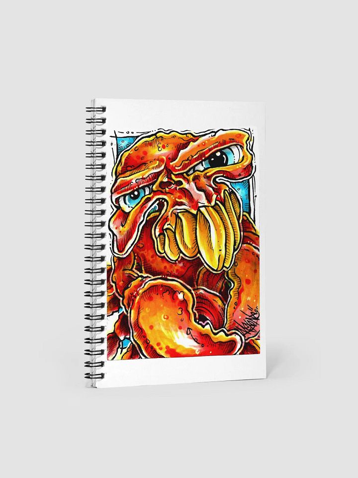 Skullcrab Spiral Notebook product image (1)