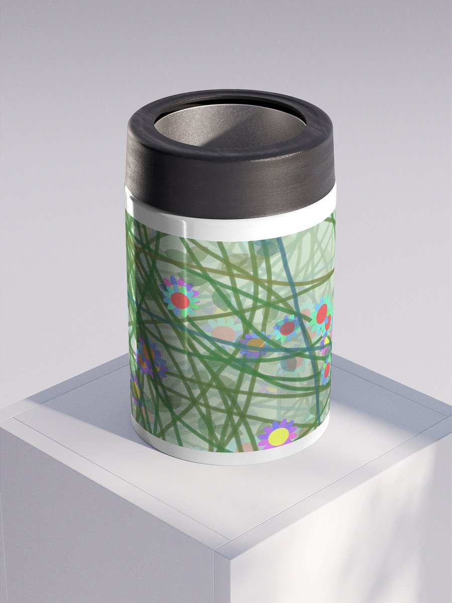 Floral Fusion Stainless Steel Koozie product image (3)