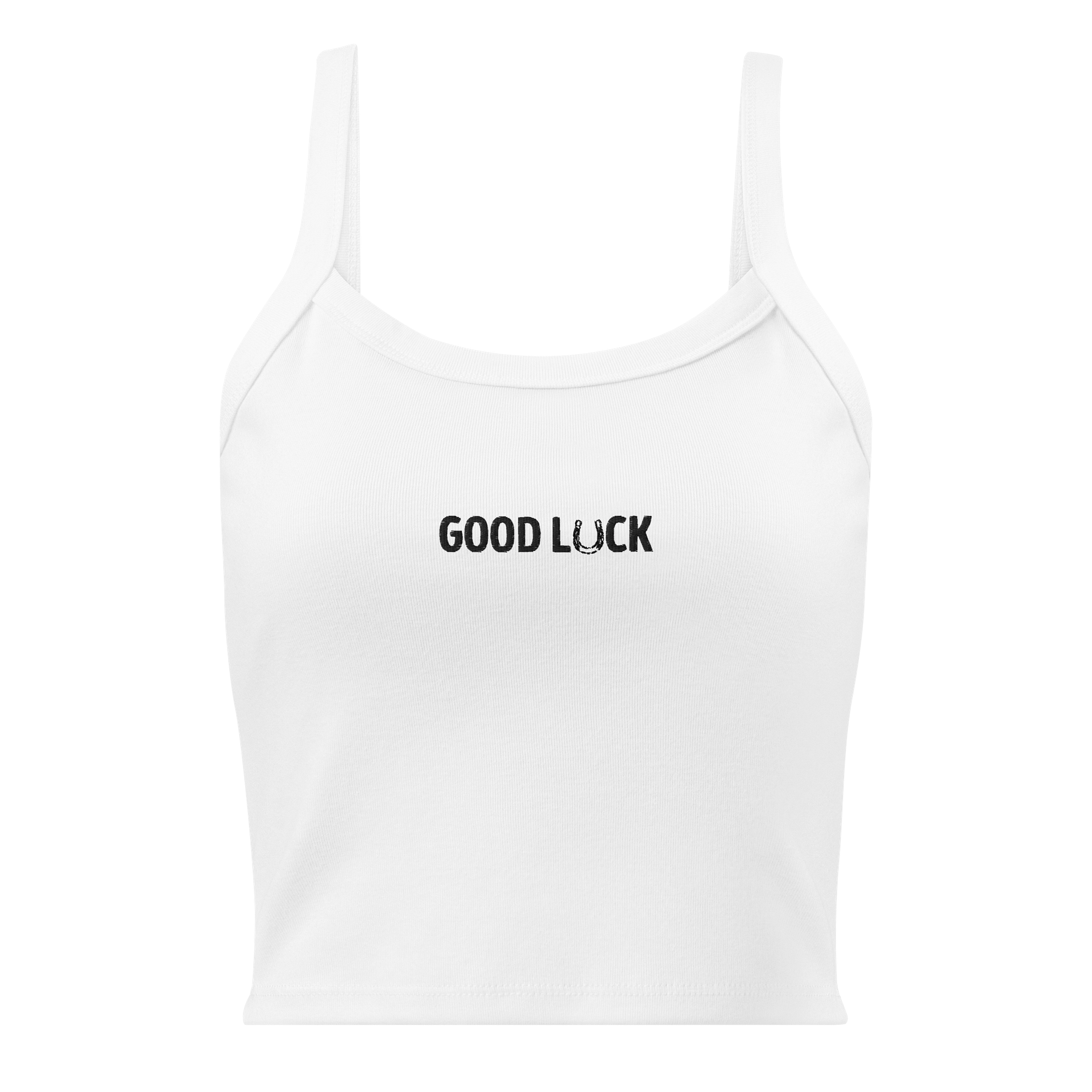 The Good Luck Ribbed Tank product image (1)