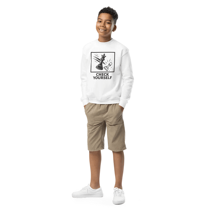 Check Yourself - Youth Sweatshirt product image (1)