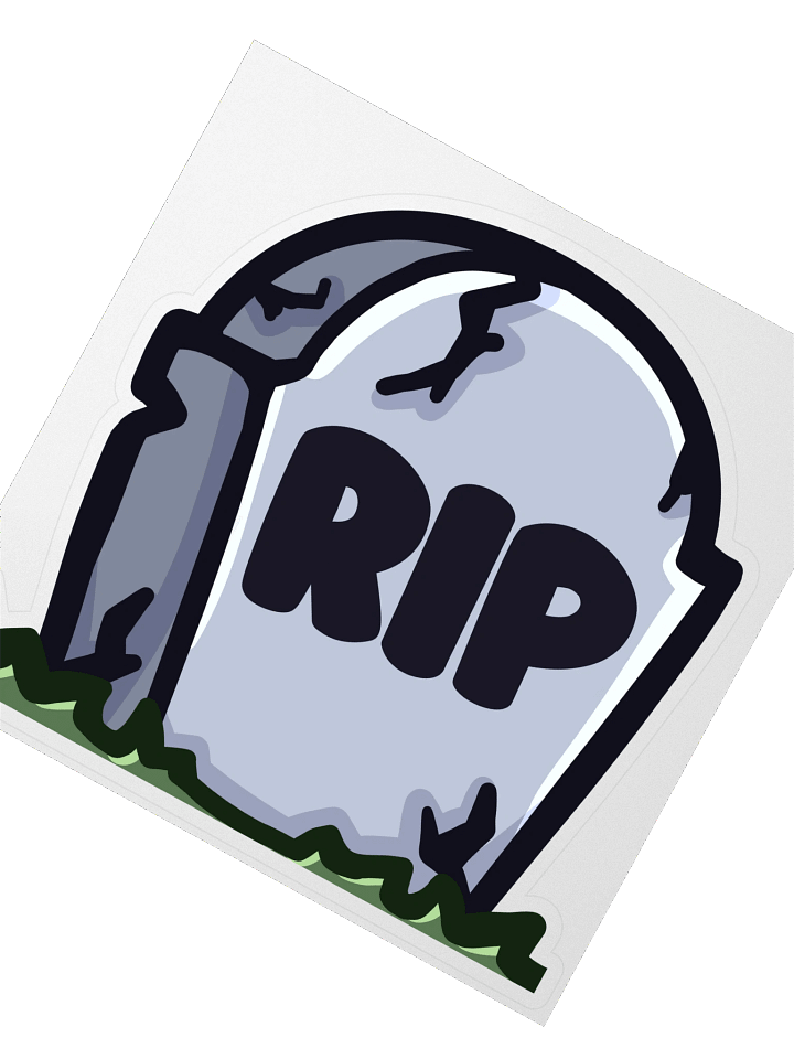 RIP Sticker product image (1)