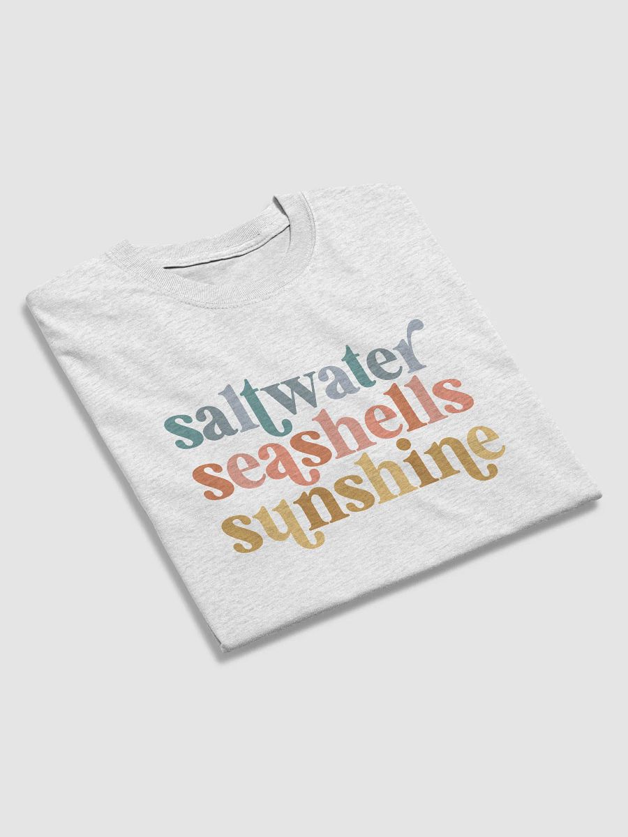 Saltwater Seashells Sunshine Tshirt product image (3)
