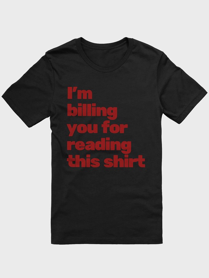 Billable Hours in Progress — Law Humor T-shirt product image (1)