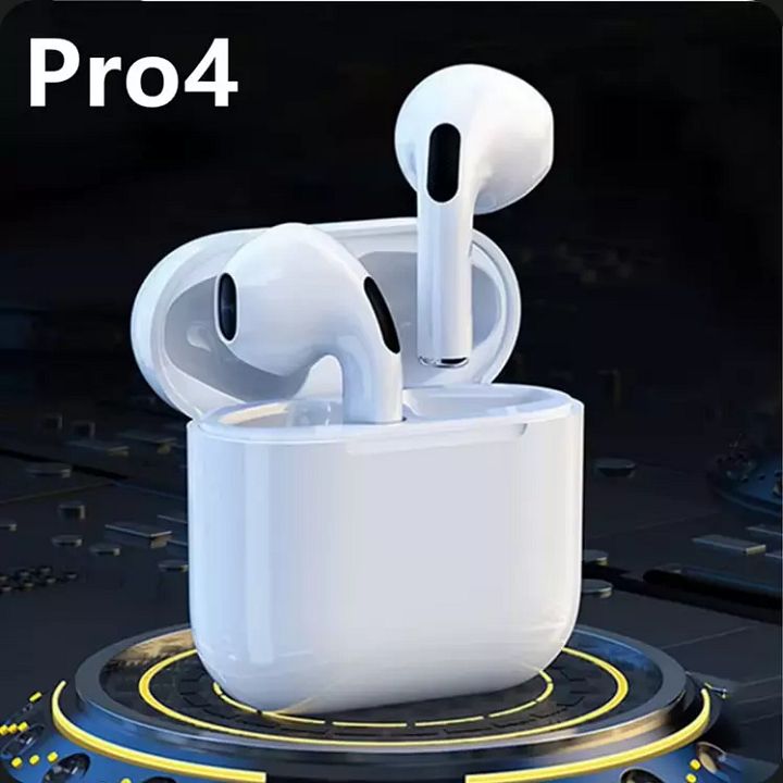 Pro 4 TWS Wireless Headphones with Mic,Bluetooth Earbuds Headset for Apple iPhon product image (1)