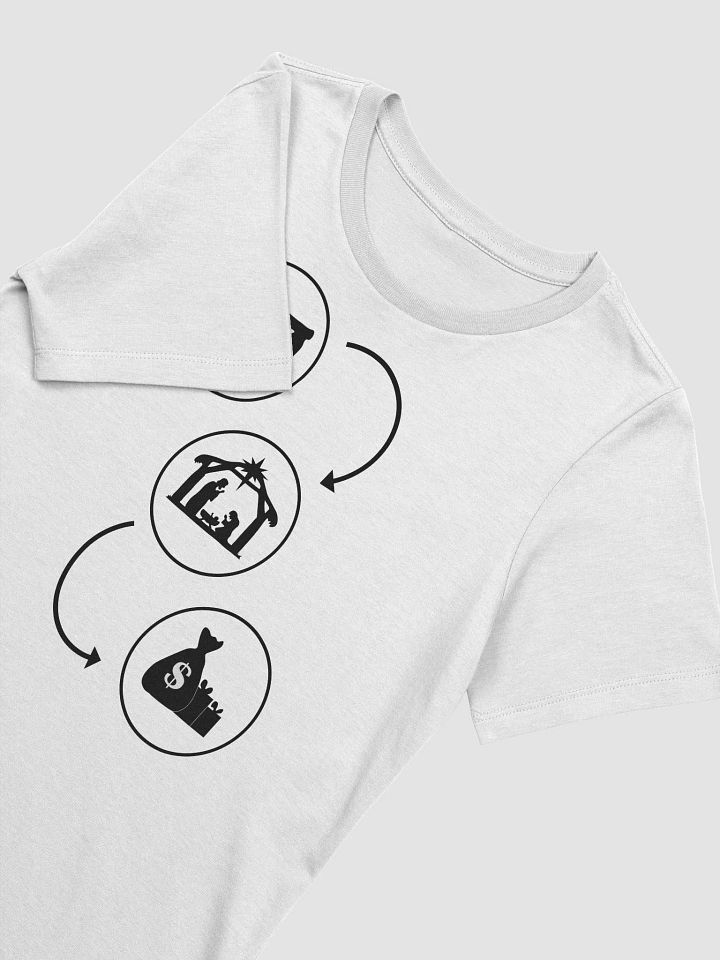 The Evolution of Christmas - Bella+Canvas Women's Supersoft Relaxed-fit T-Shirt product image (2)