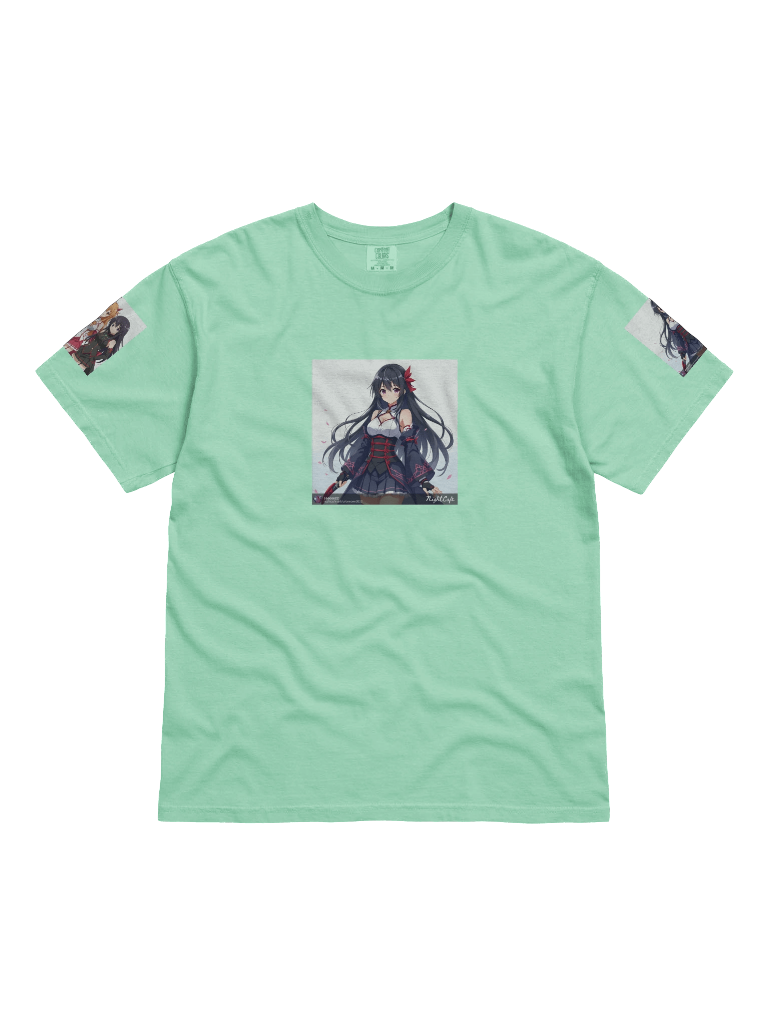 Anime Trio Illustrated Cotton Tee product image (1)
