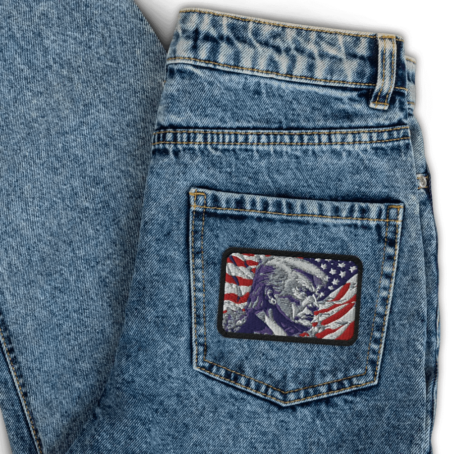 Patriotic Leader Embroidered Patch product image (3)