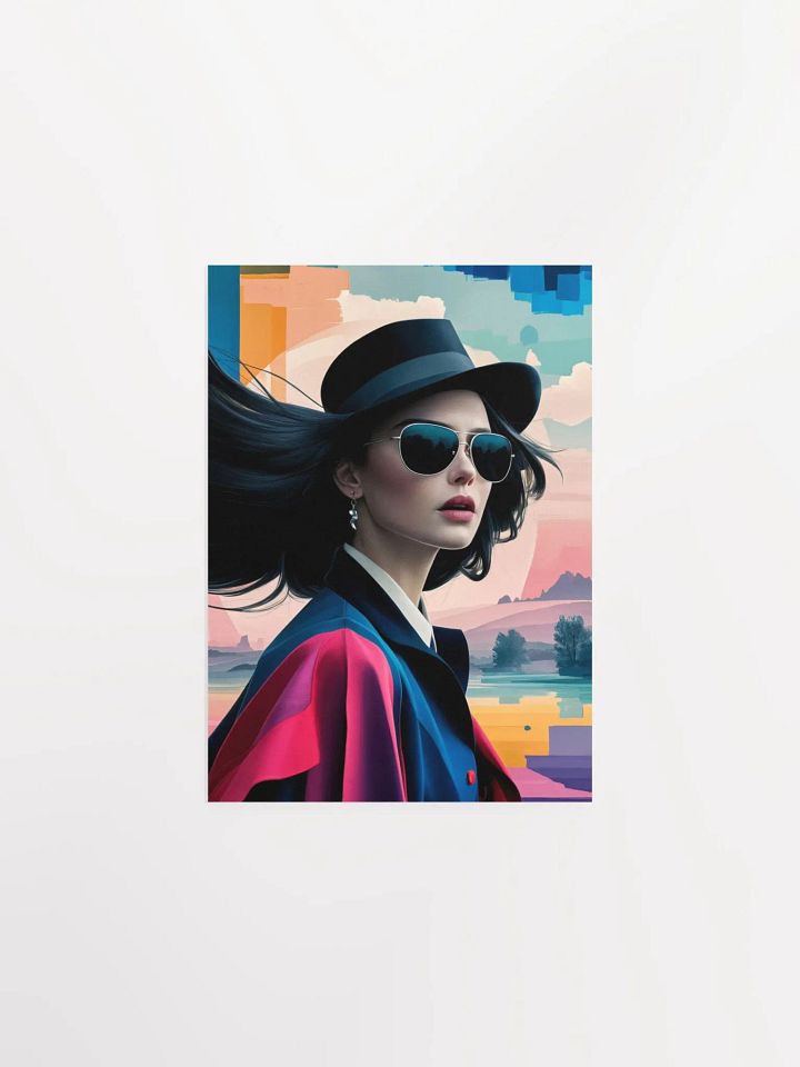 Abstract illustration of a Woman Poster - 26 product image (1)