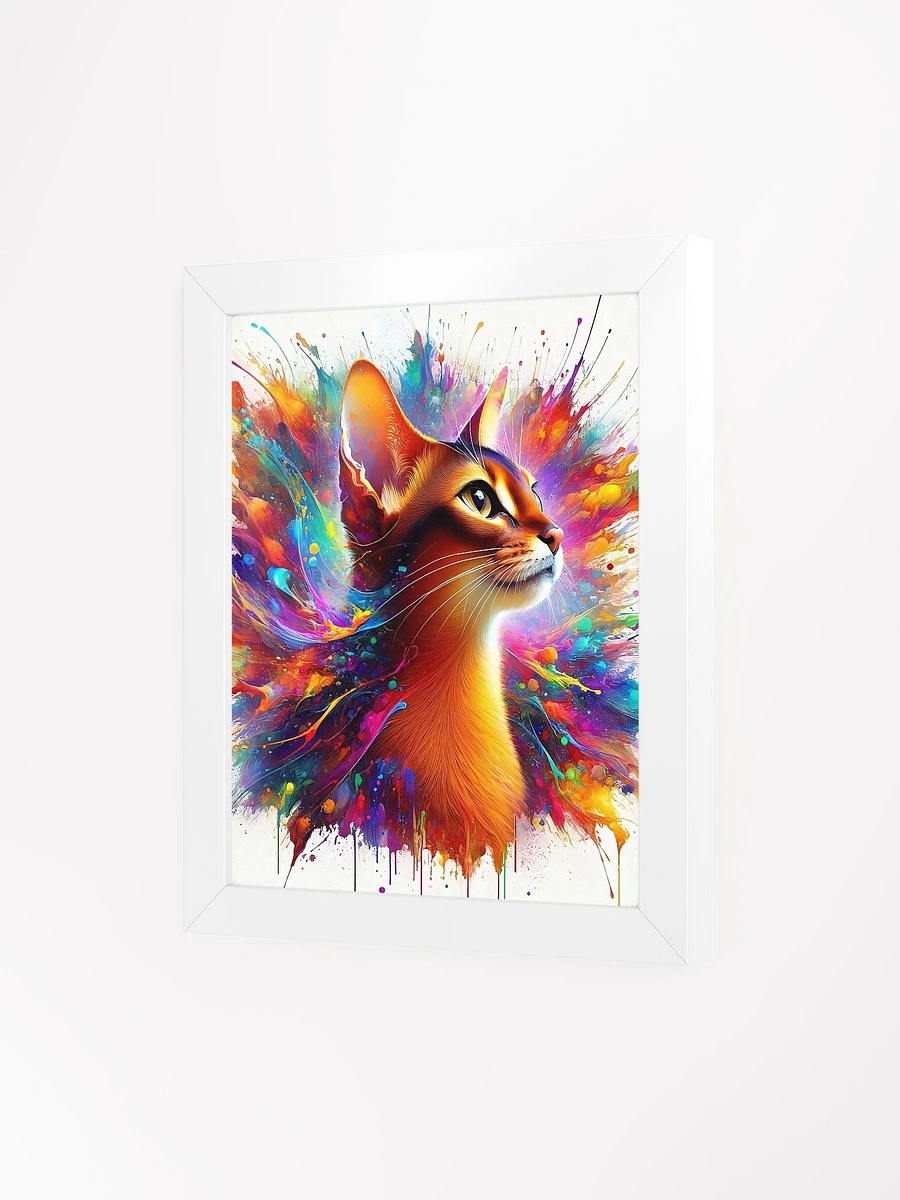 Framed High-Quality Matte Poster (in): Abyssinian product image (51)