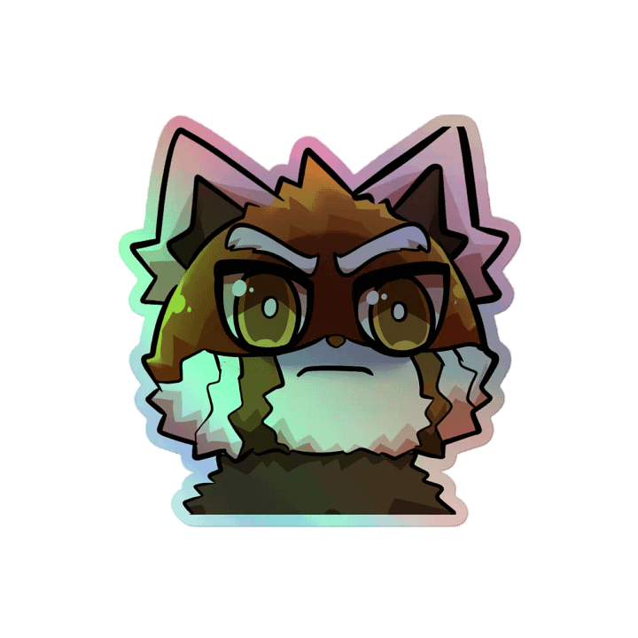 Holographic Stare Sticker product image (2)