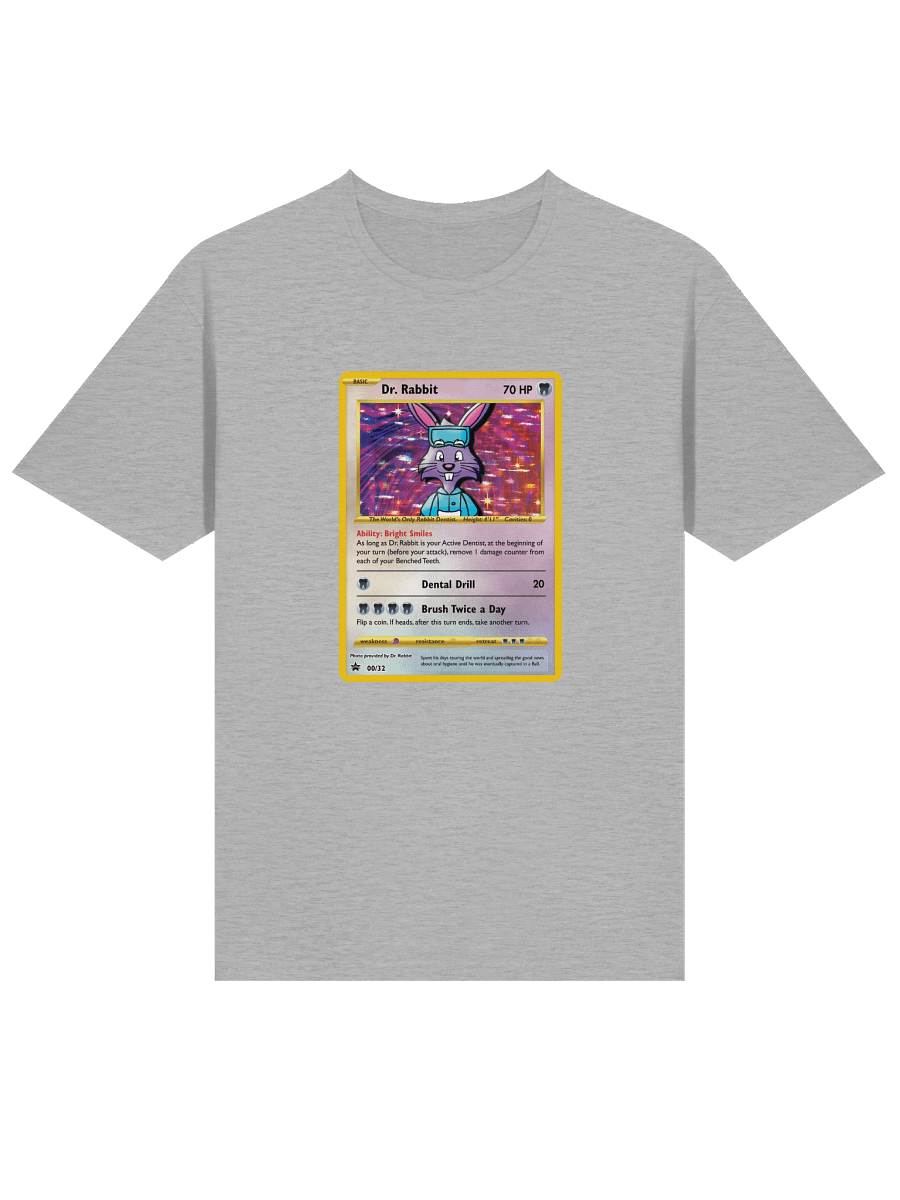"Rabbit Dentist Trading Card" Shirt product image (15)