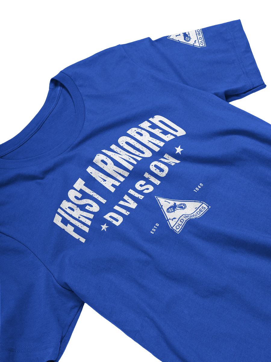 1st Armored Division - Old Ironsides "Distressed" T-Shirt product image (21)
