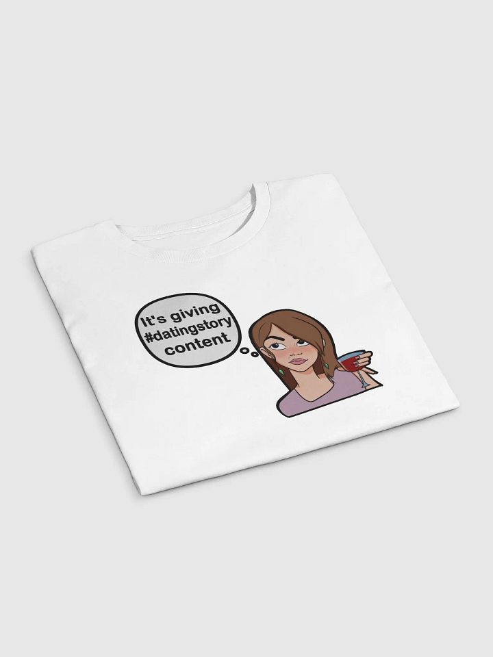 #datingstory Content - premium CROP t-shirt product image (2)
