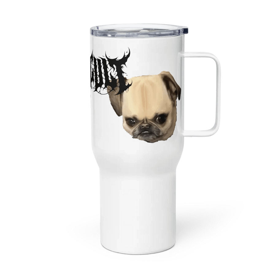 Big Brain Crash Cult Travel Mug product image (3)