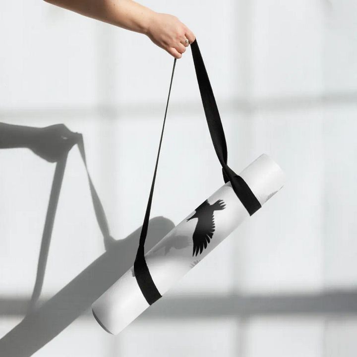 Premium Yoga Featuring Black Birds and Shadows Motif product image (2)