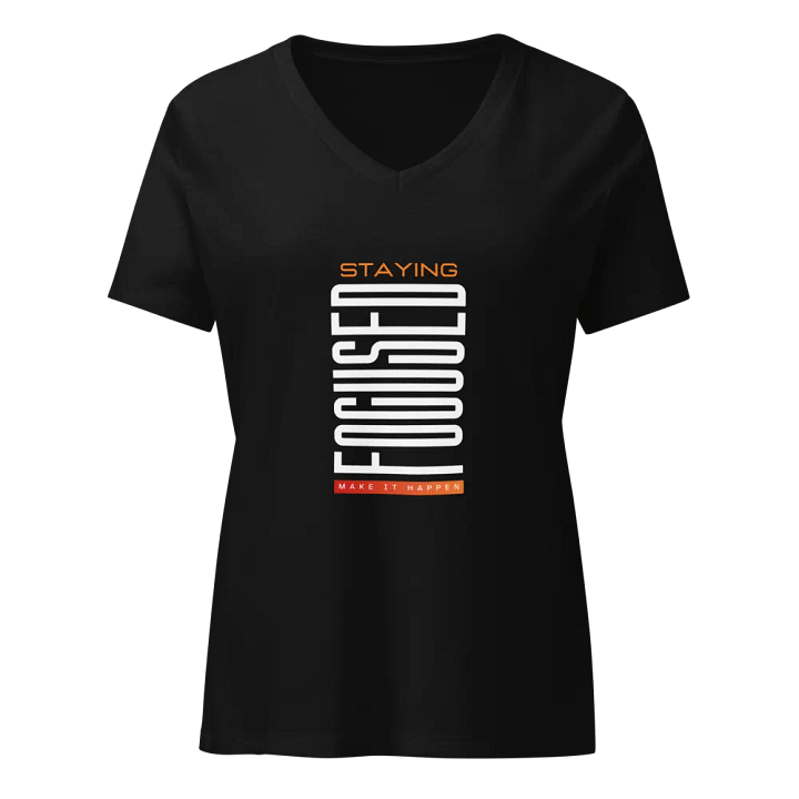 Staying Focused V-Neck Tee product image (1)