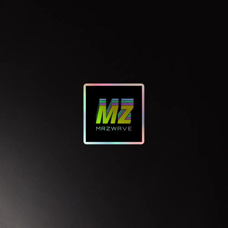 MRZ Wave Holographic Sticker Set product image (2)