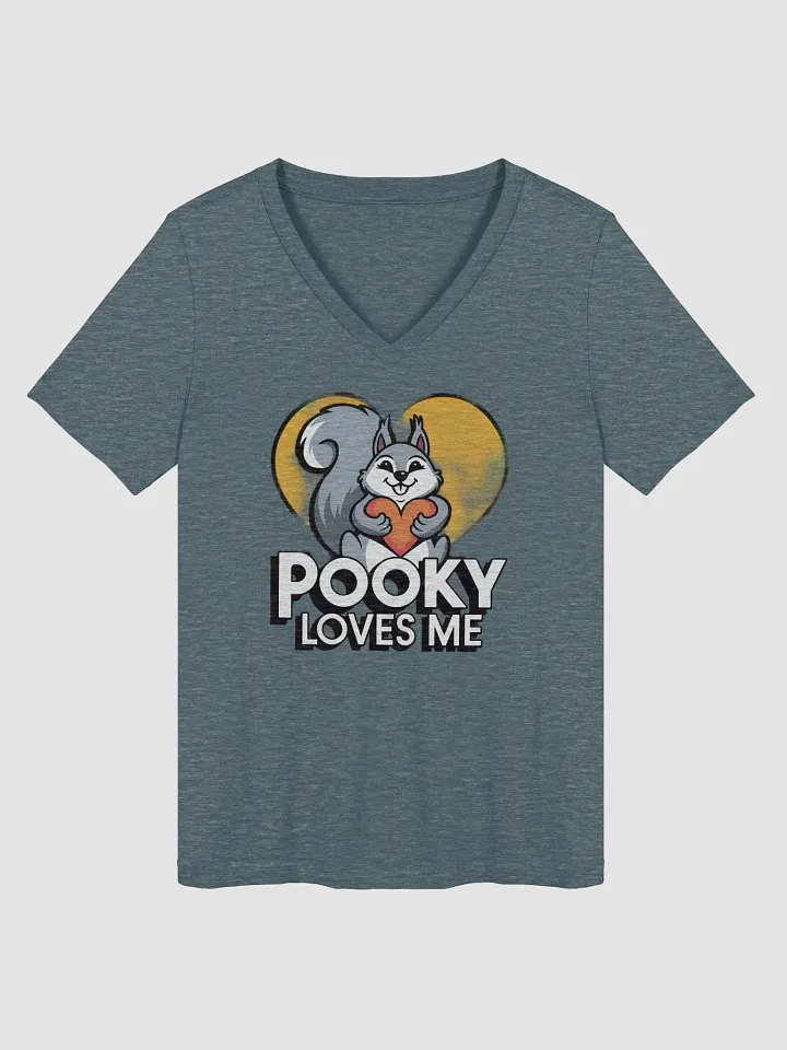 Pooky's Love V-Neck Tee product image (1)