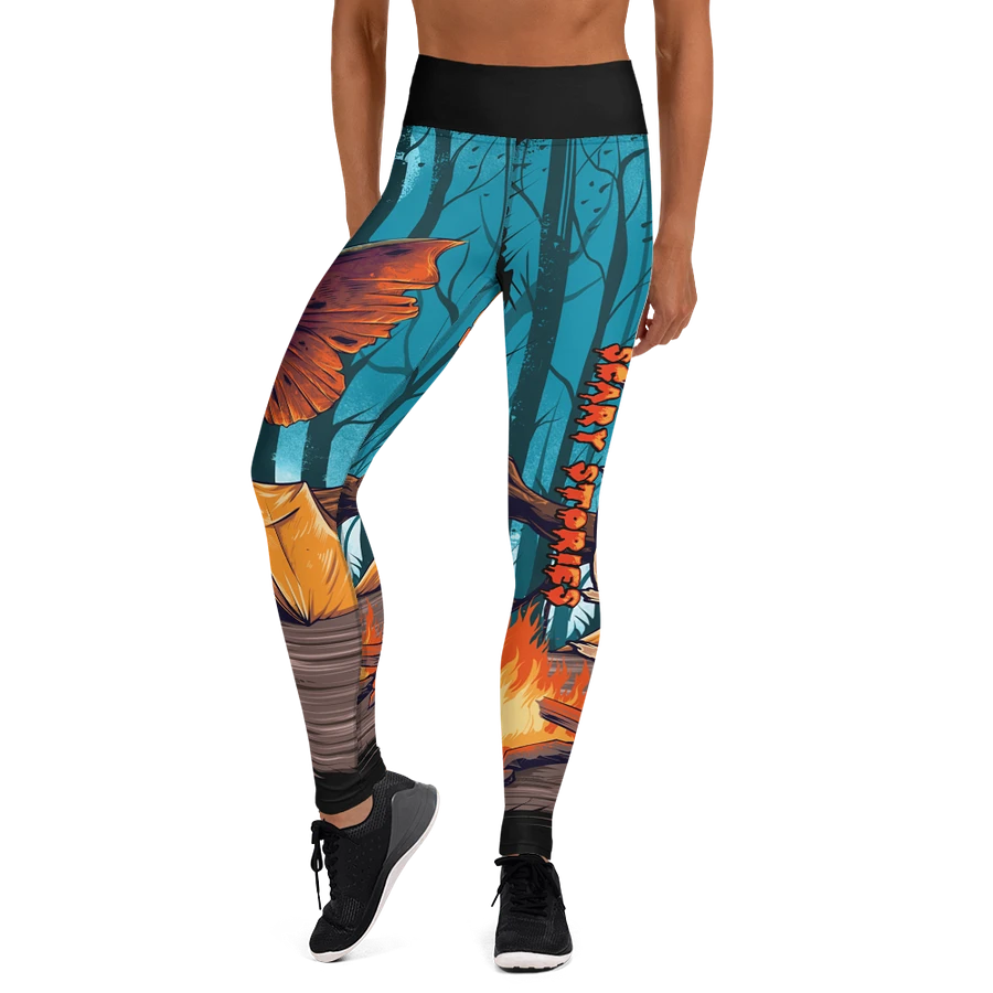 Eerie MothMan Forest Yoga Leggings product image (28)