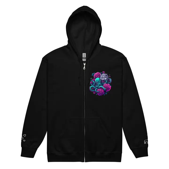 Wild Romance Zippered Hoodie product image (2)