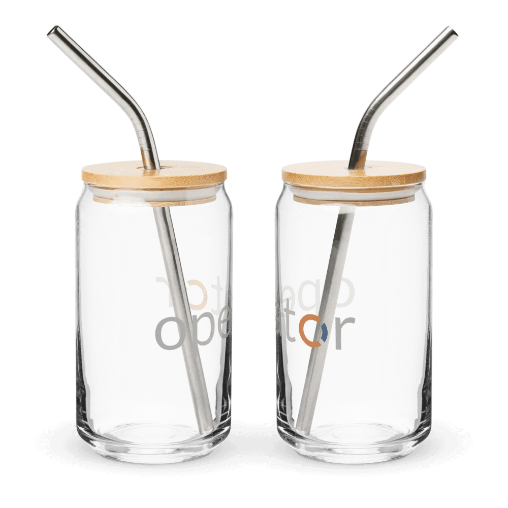 OPERATOR GLASS TUMBLER product image (2)