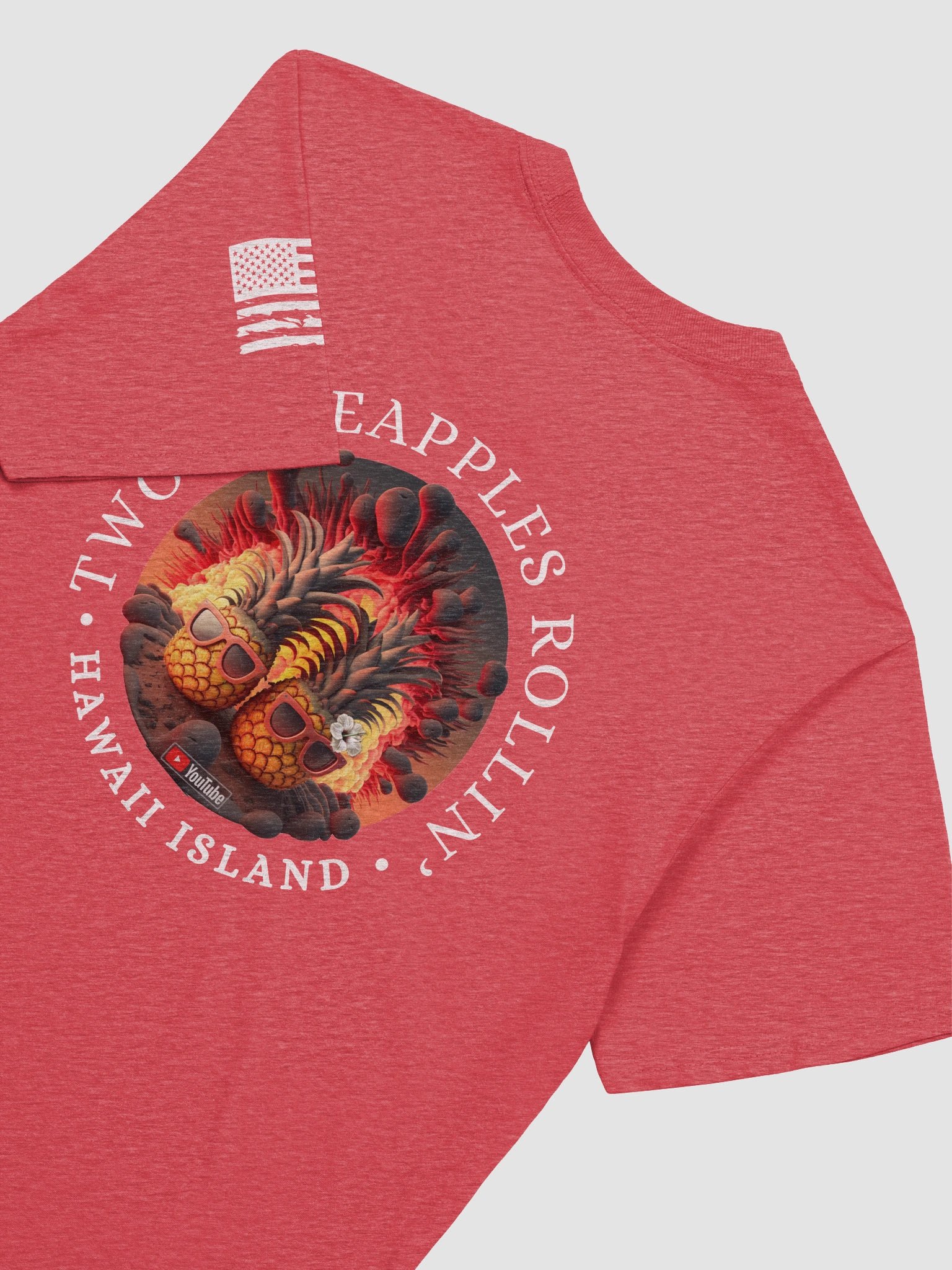 Gildan Unisex Softstyle T-Shirt - Mysterious Text 2Ps Lava Logo - American Spirit Label product image (10)