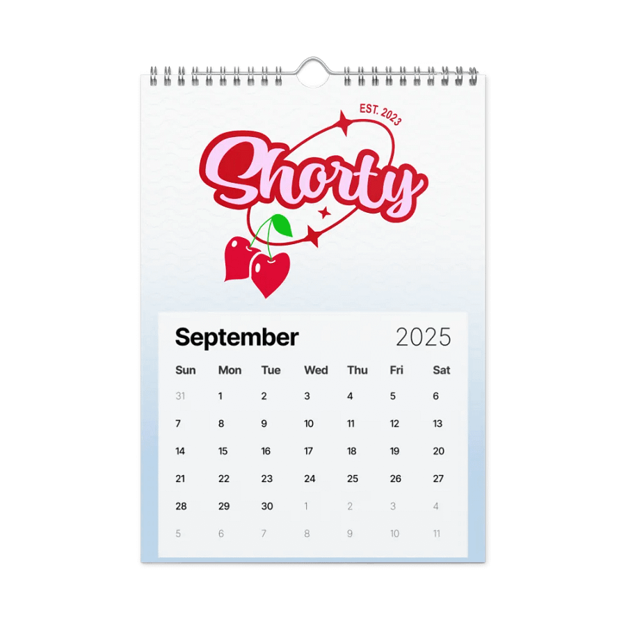 The Shorty Calendar filled with Everything Miss Shorty! product image (10)